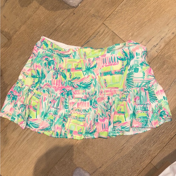 Lilly Pulitzer UPF 50+ Meryl Nylon Luxletic Taye Tennis Skort L NWT - Picture 4 of 6